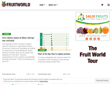 Tablet Screenshot of fruitworldmedia.com